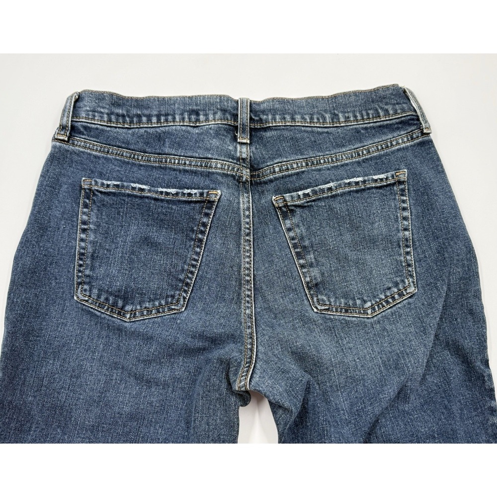 Old Navy Boyfriend Jeans Mid-rise Distressed Denim - Picture 5 of 9